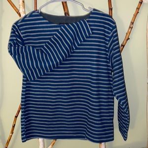 Women’s small vintage boat neck long sleeved pullover Patagonia fleece